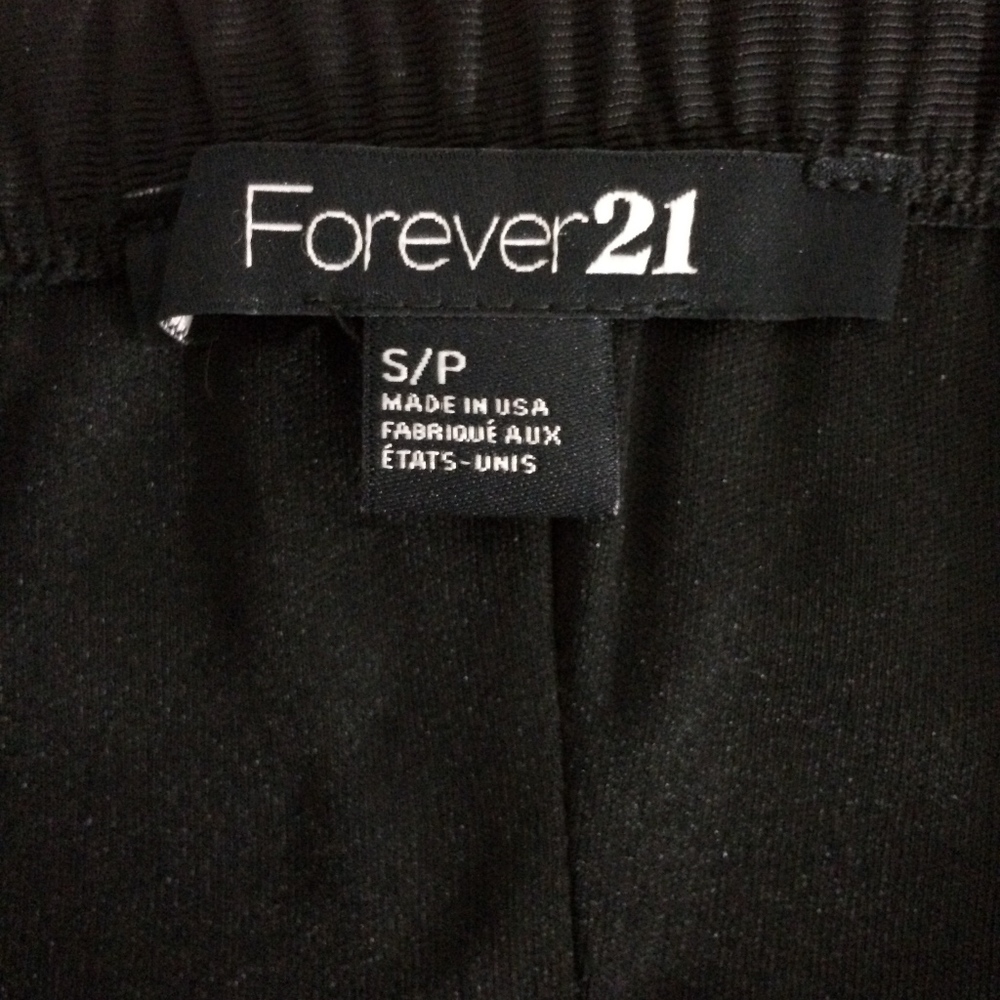 Forever 21 Womens S Black & Tan Strapless Dress - Picture 3 of 7